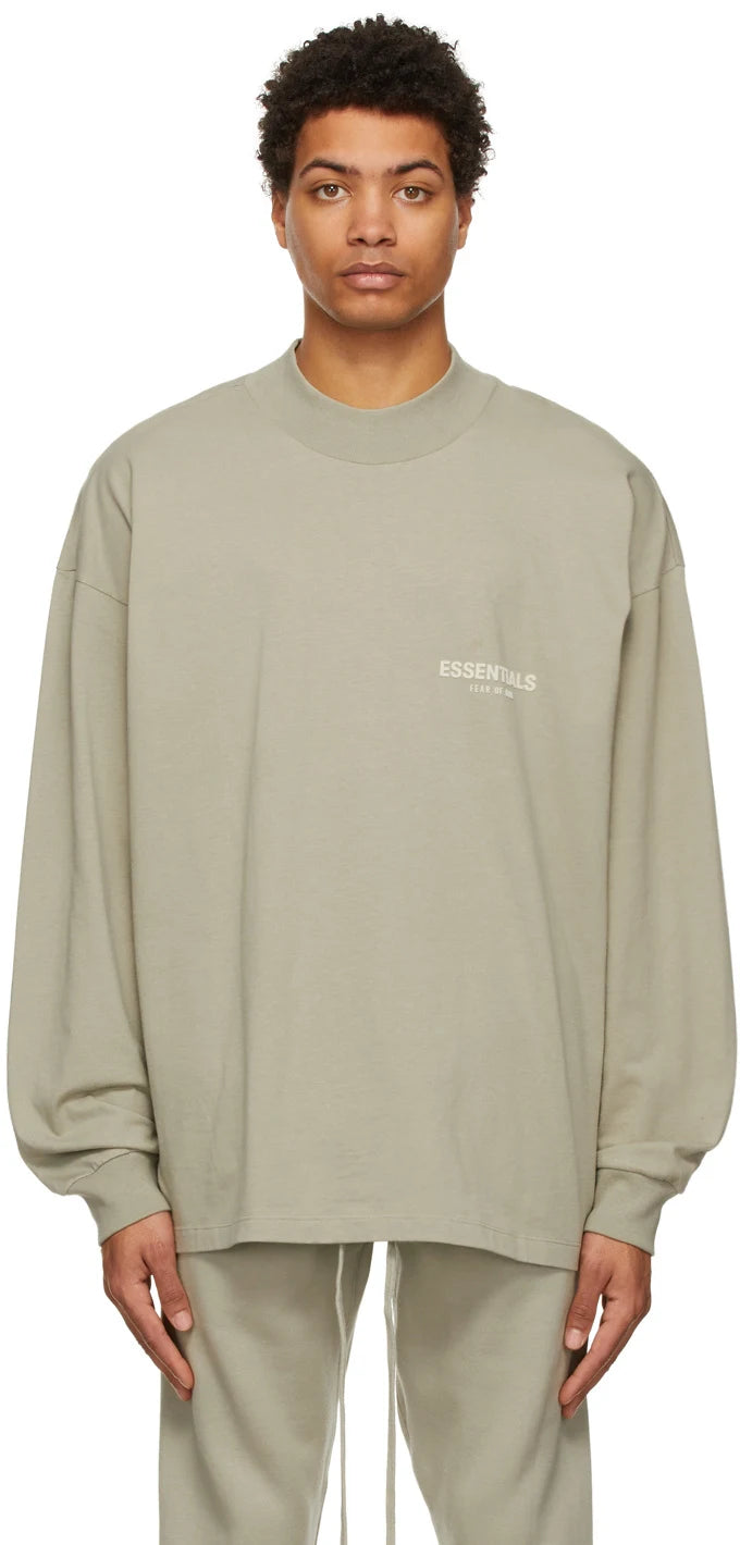 Fear of God Essentials L/S Tee 'Seafoam'