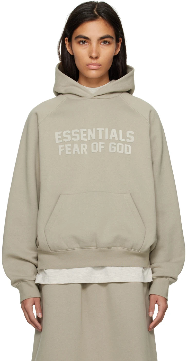 Fear of God Essentials Hoodie 'Seal'