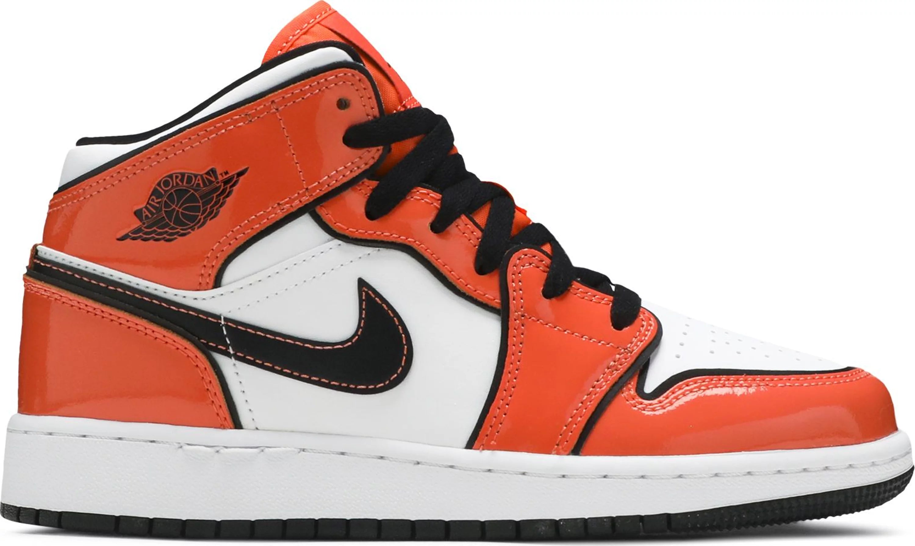Air Jordan 1 Mid 'Turf Orange' (GS)
