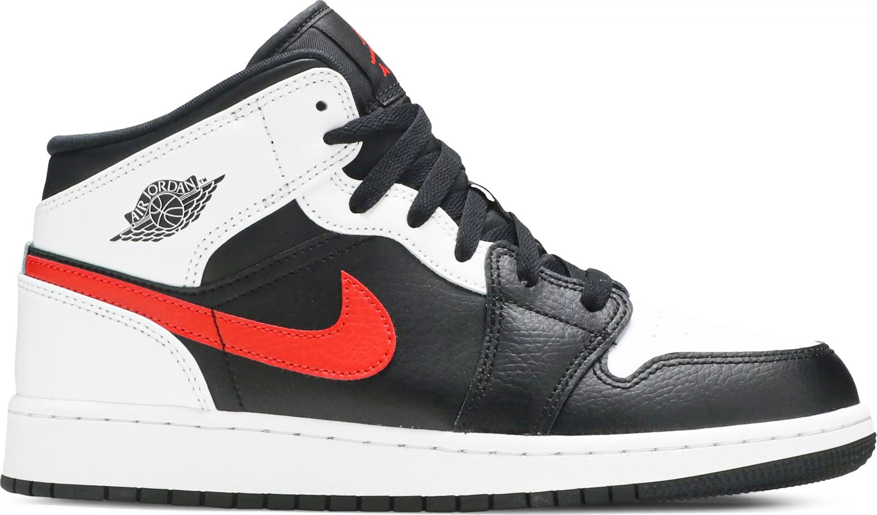 Air Jordan 1 Mid Black Chile (GS)