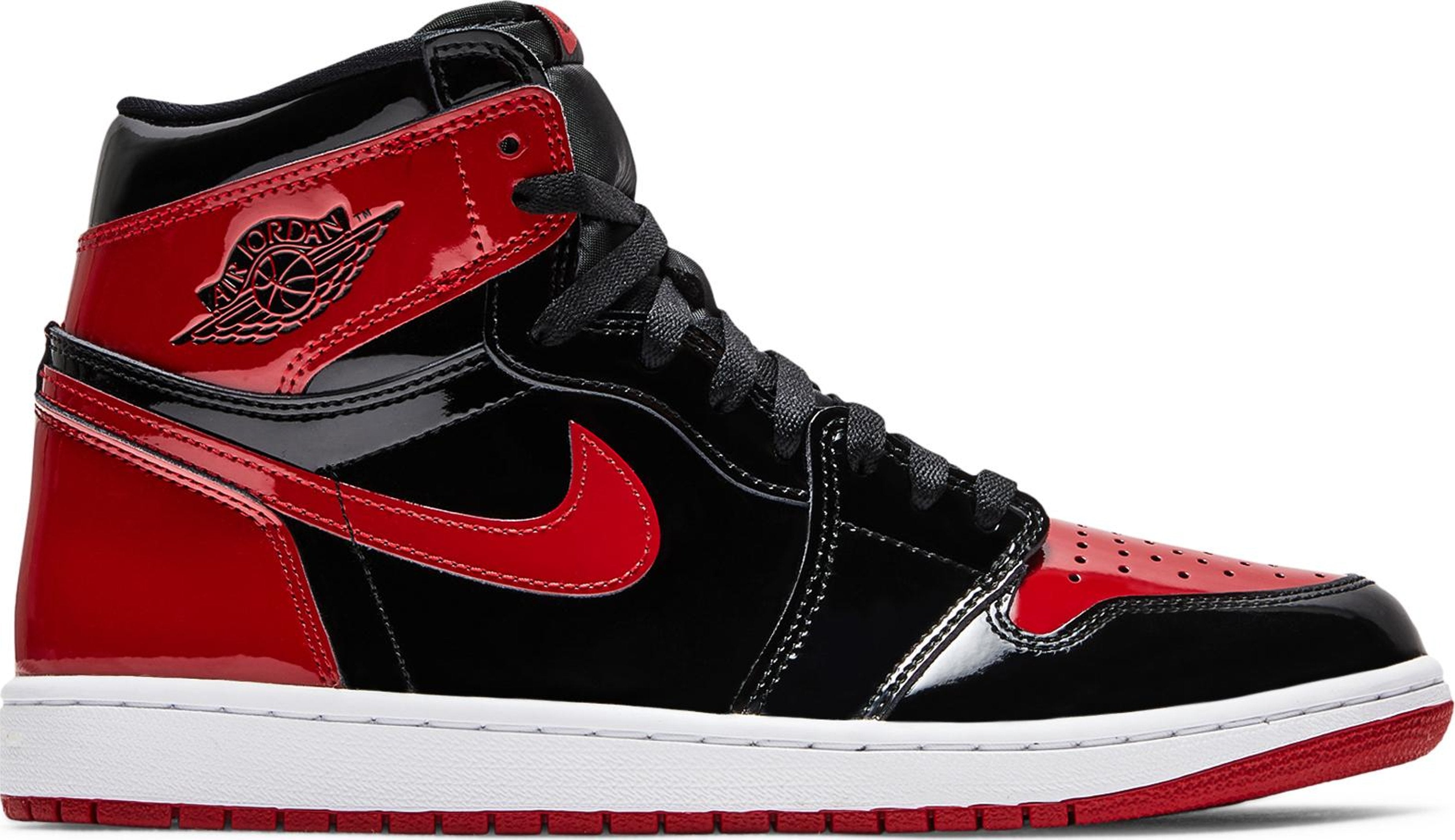 Air Jordan 1 Retro High OG Patent Bred (Worn Once)