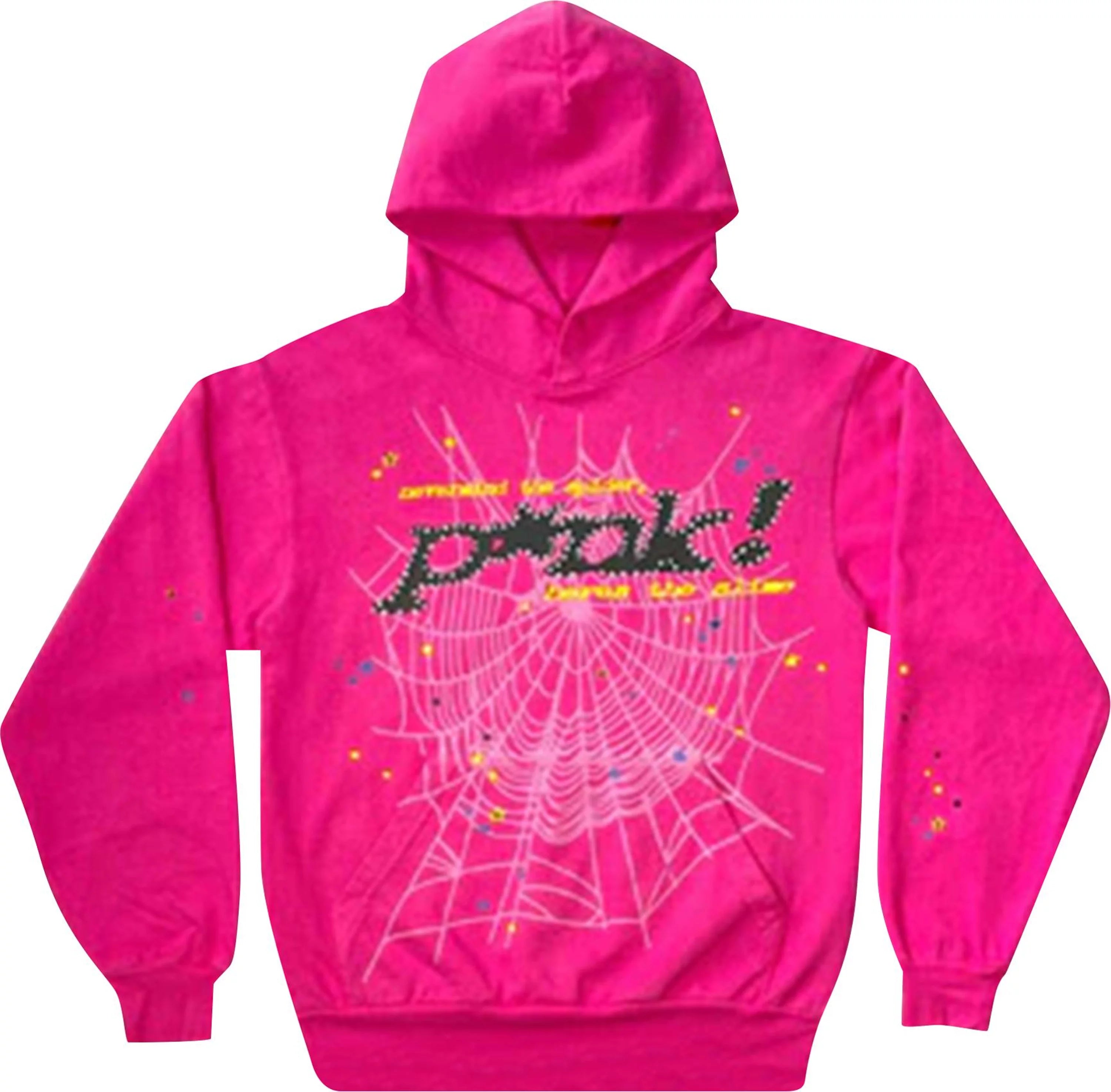 Sp5der P*NK Hoodie 'Pink'