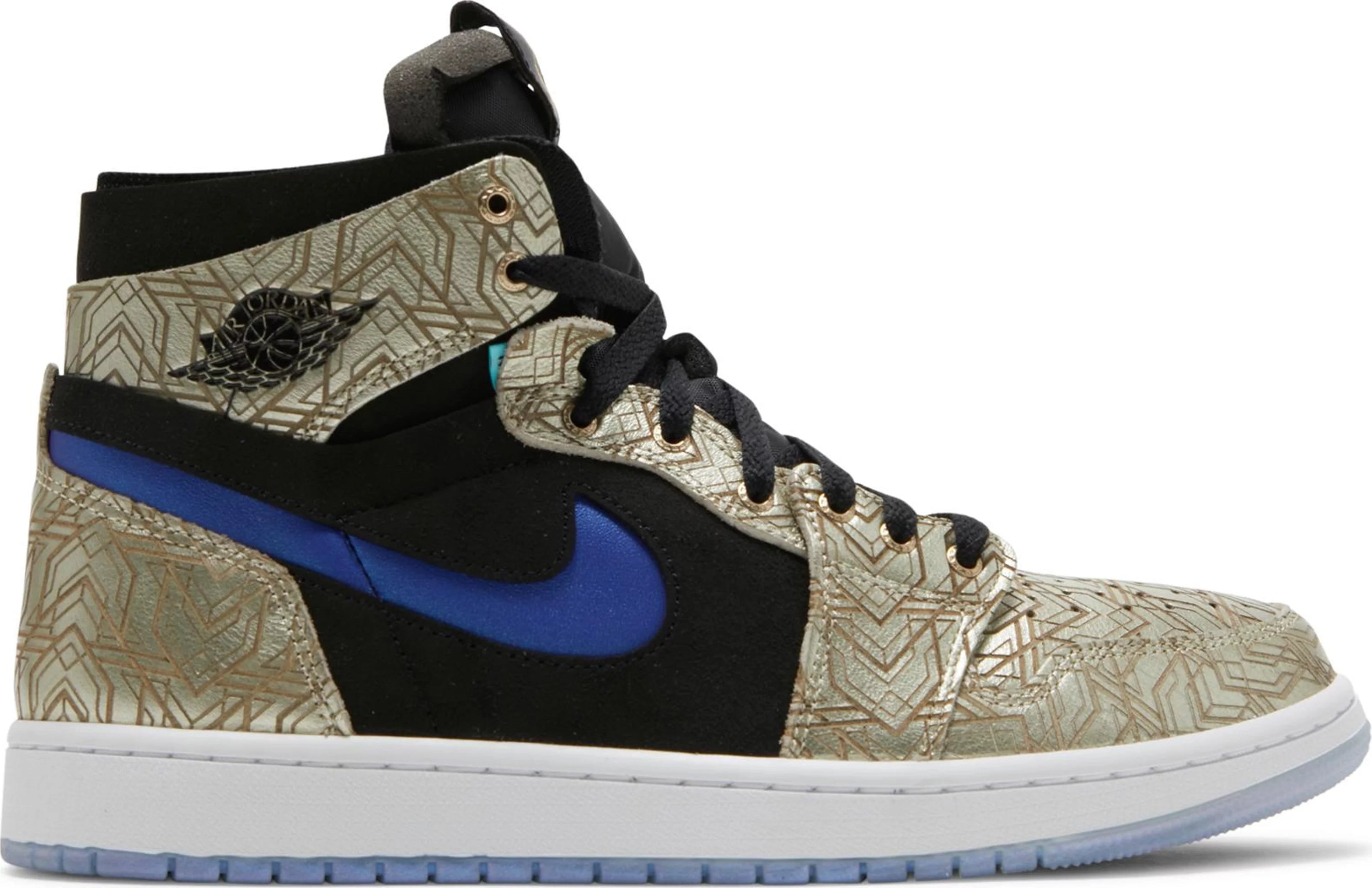 Air Jordan 1 High Zoom Air CMFT Gold Laser