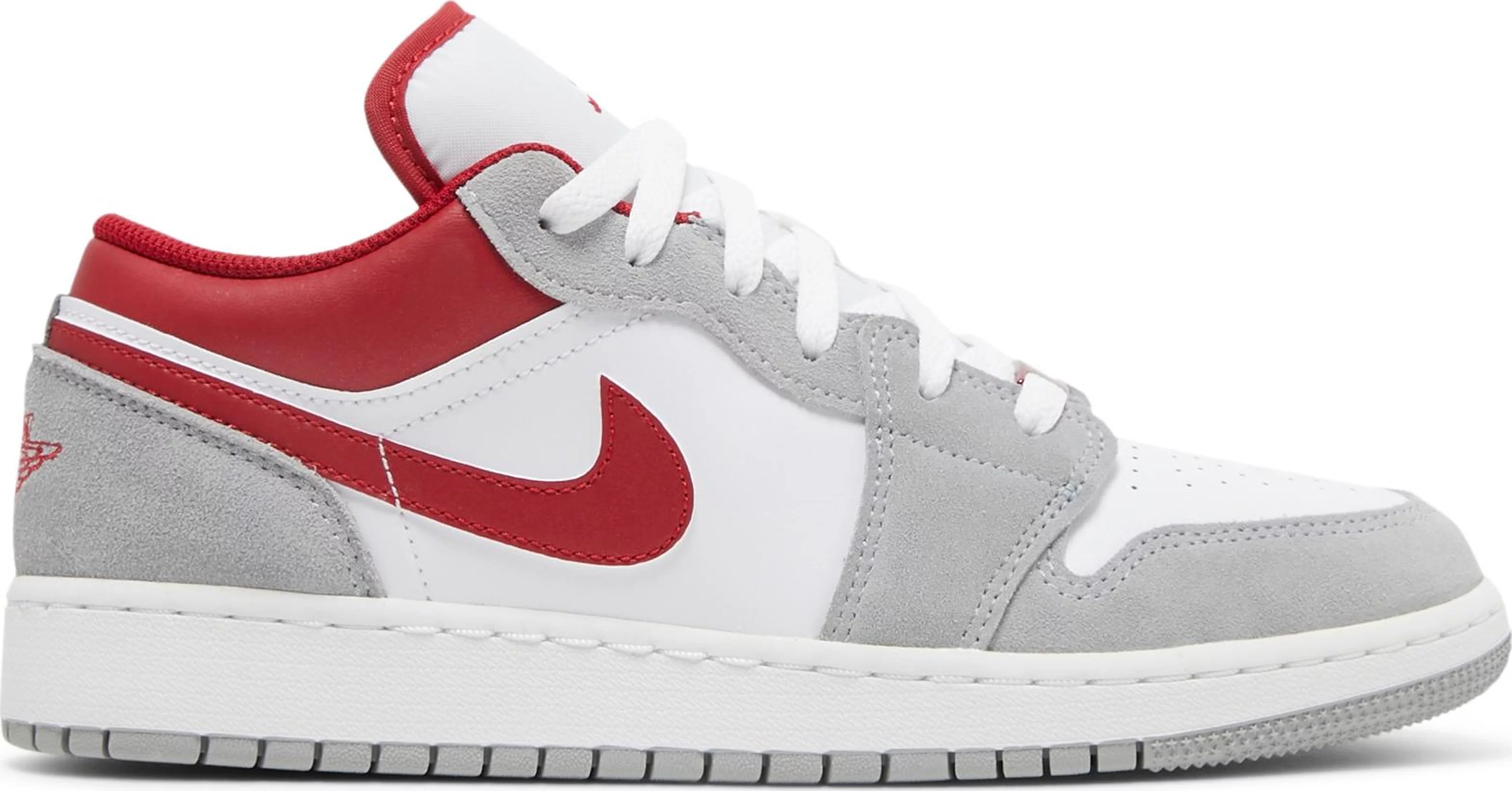 Air Jordan 1 Low SE 'Smoke Grey Gym Red' (GS)