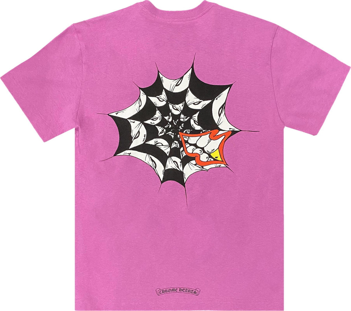 Chrome Hearts Matty Boy Spider Web T-shirt Purple (PreOwned)
