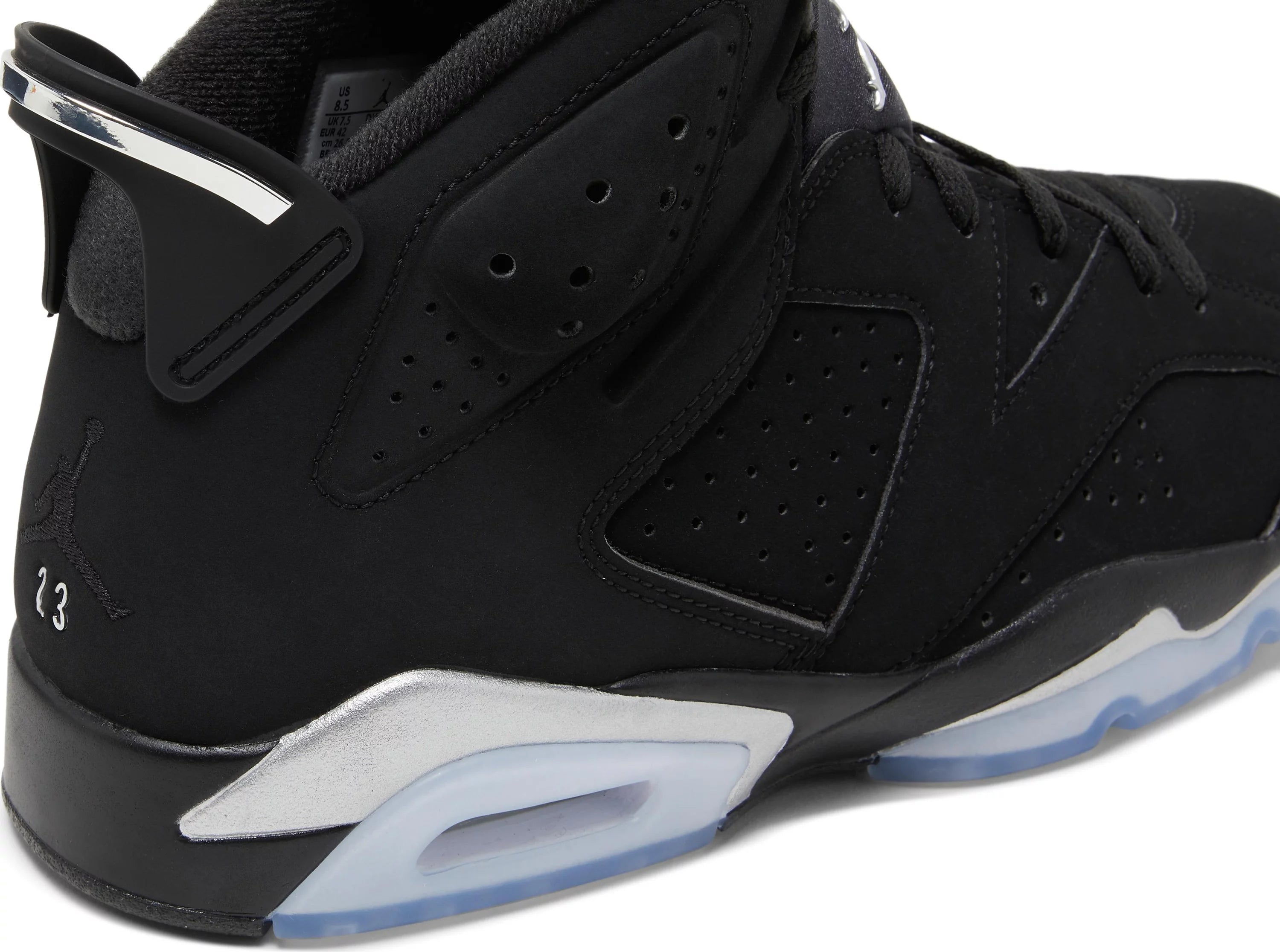 Air Jordan 6 Retro 'Chrome Metallic Silver'