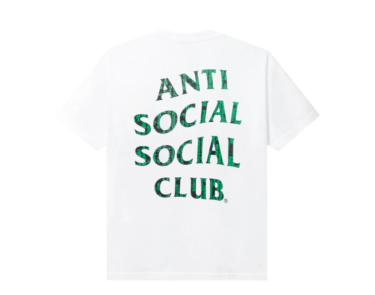 Anti Social Social Club Glitch T-shirt 'White'