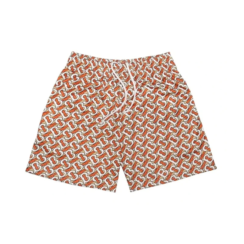 Bravest Studios Shorts "BS Stripe Orange"