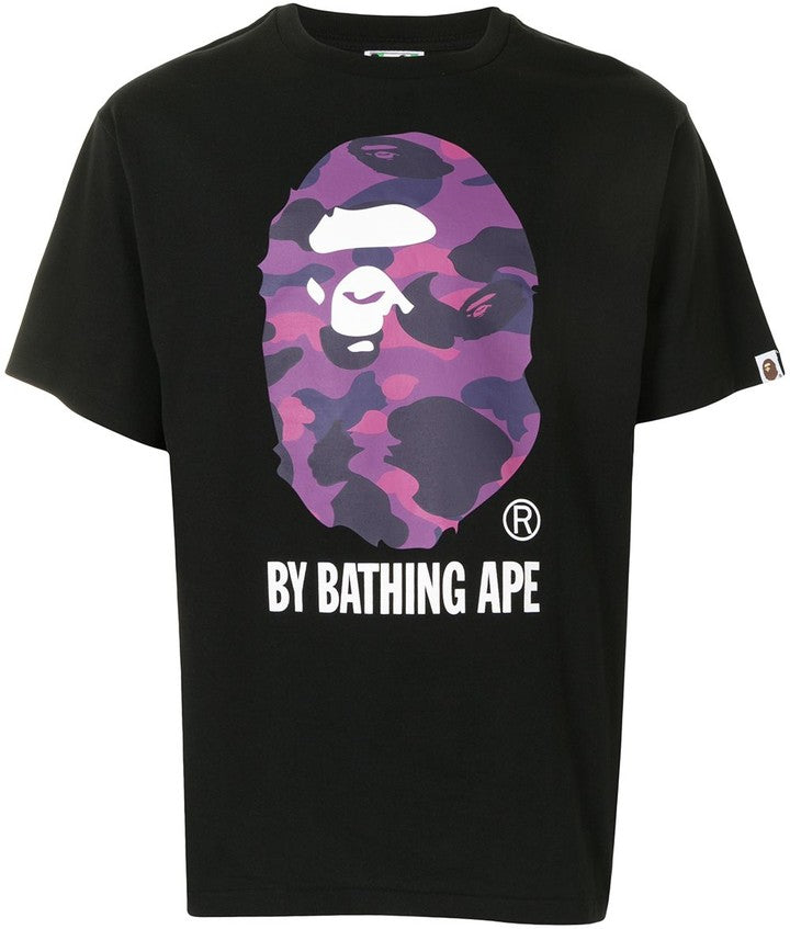 purple bathing ape shirt