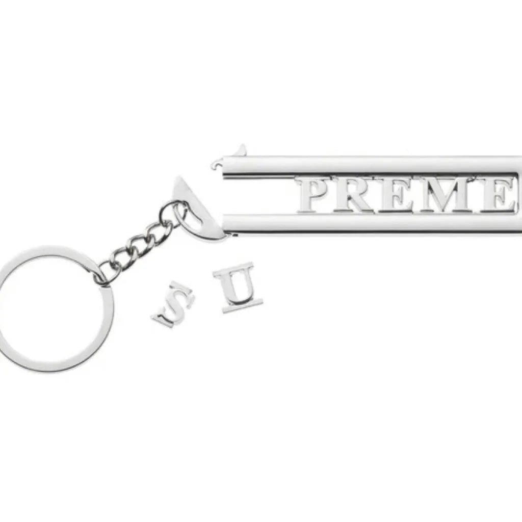 Supreme Slide Keychain Silver - その他