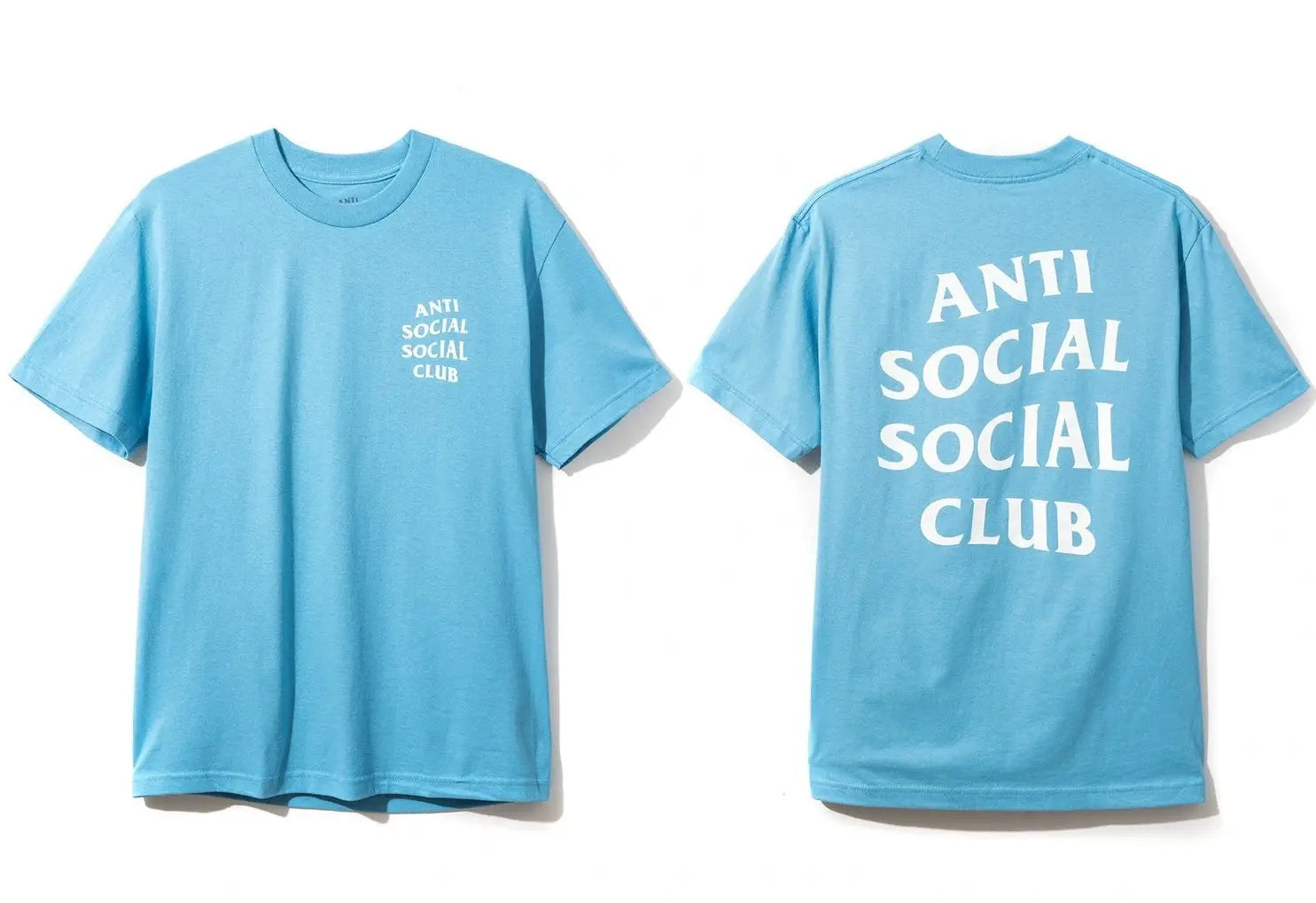 Anti social social hot sale club light blue