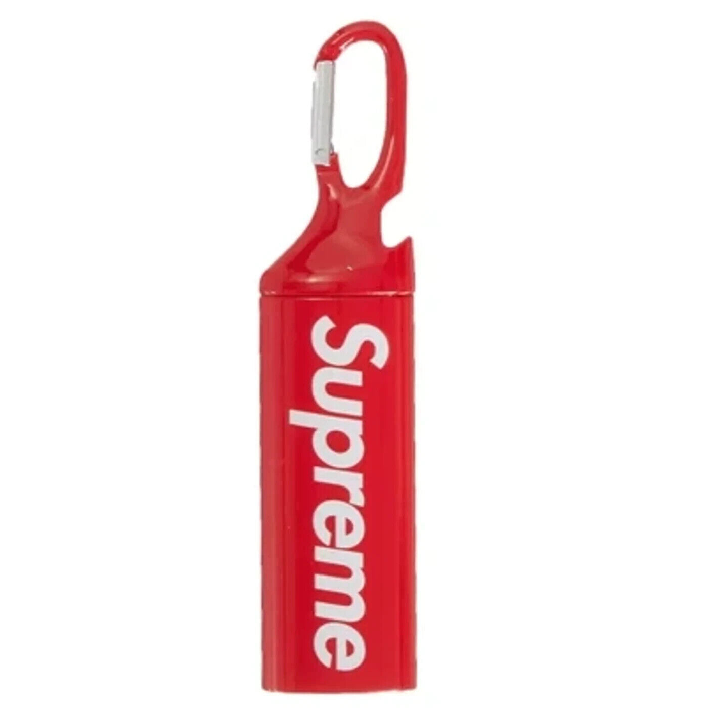 Supreme Lighter Case Carabiner Red