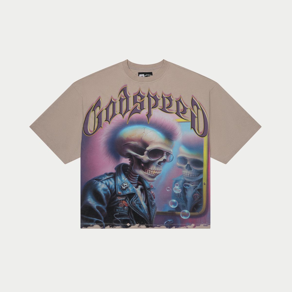 Godspeed Man in the Mirror (Stone grey)
