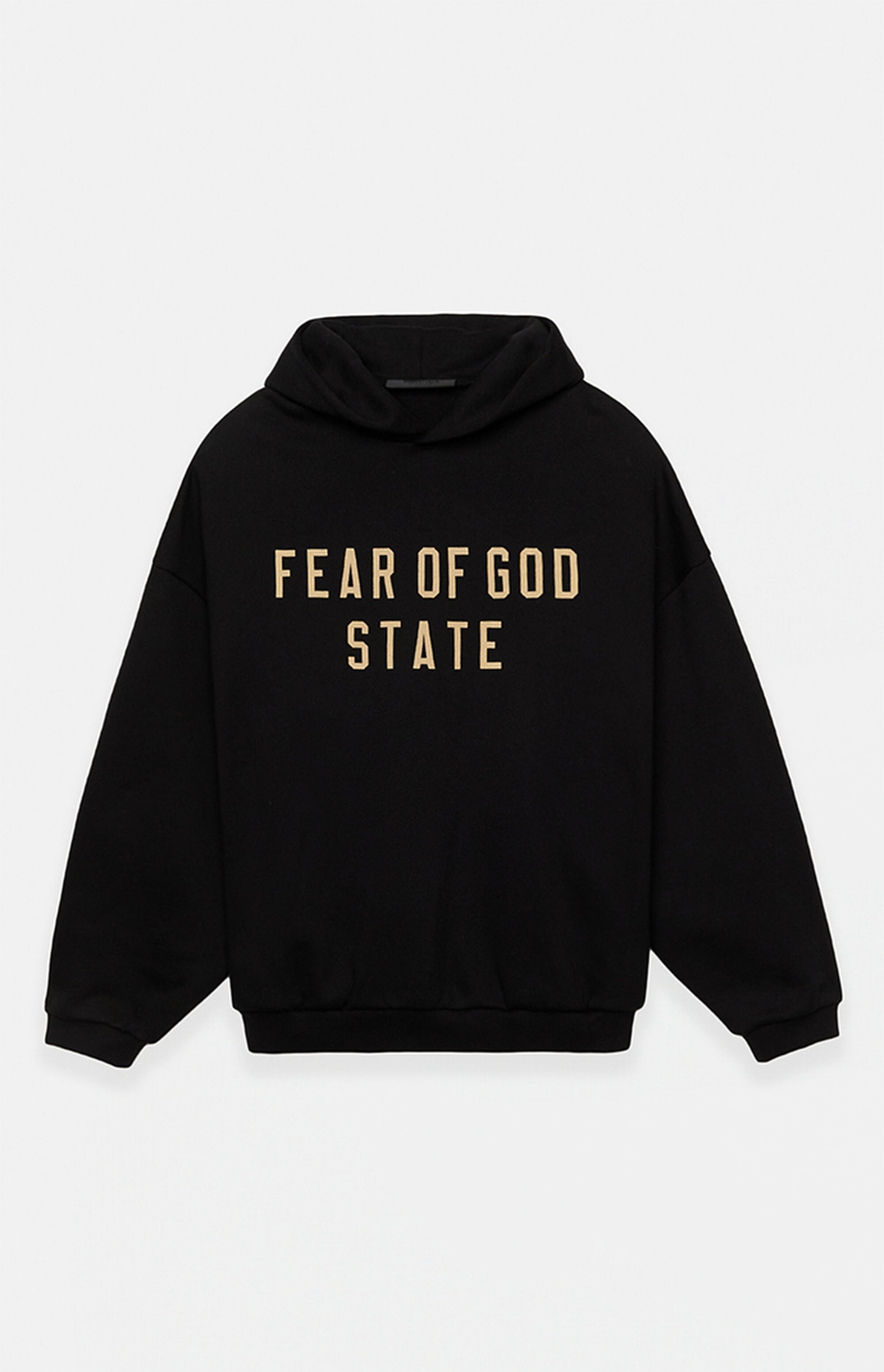 Fear of God Essentials Black Fleece Hoodie