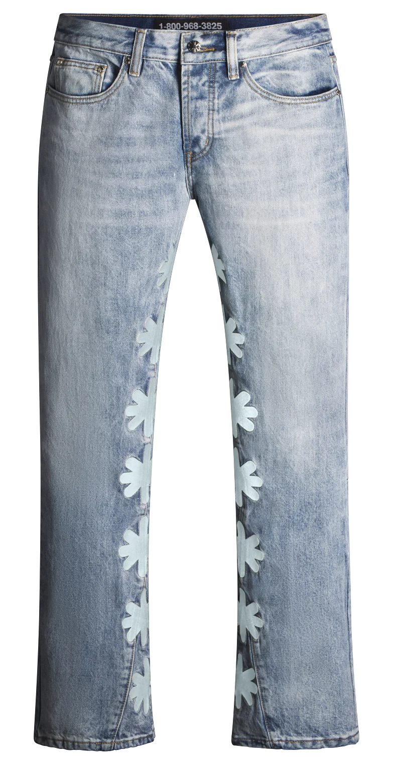 LOSTSHDWS LGHTSHDWS DENIM PANT (FROST)