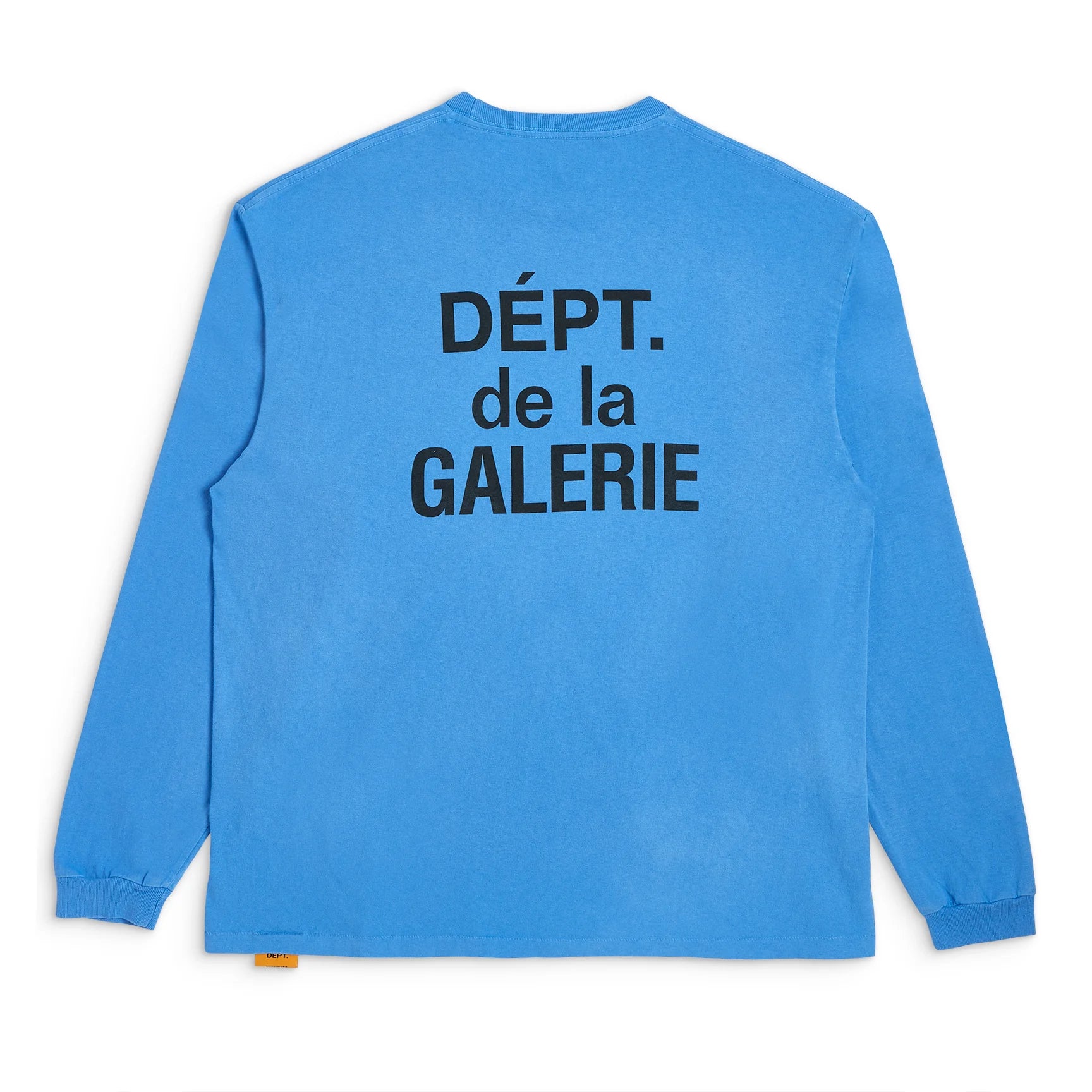 DEPT DE LA GALERIE LONG SLEEVE POCKET TEE 'BLUE'