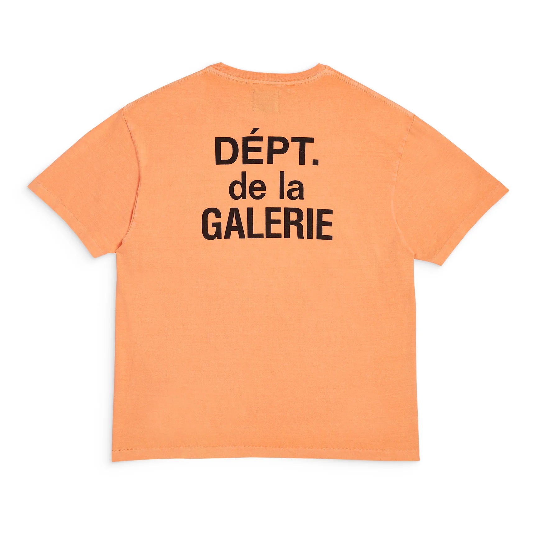 Gallery Dept. Logo Pocket French T-shirt 'Orange/Black'