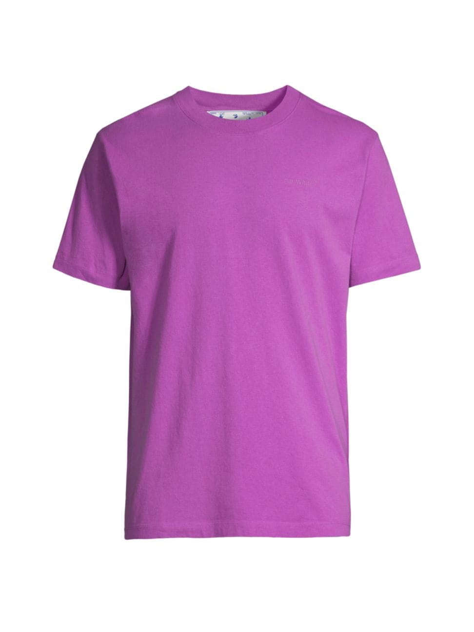 OFF-WHITE Diagonal Tab T-Shirt 'Purple'