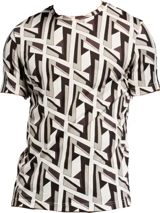 Fendi Futuristic FF Logo print T-Shirt