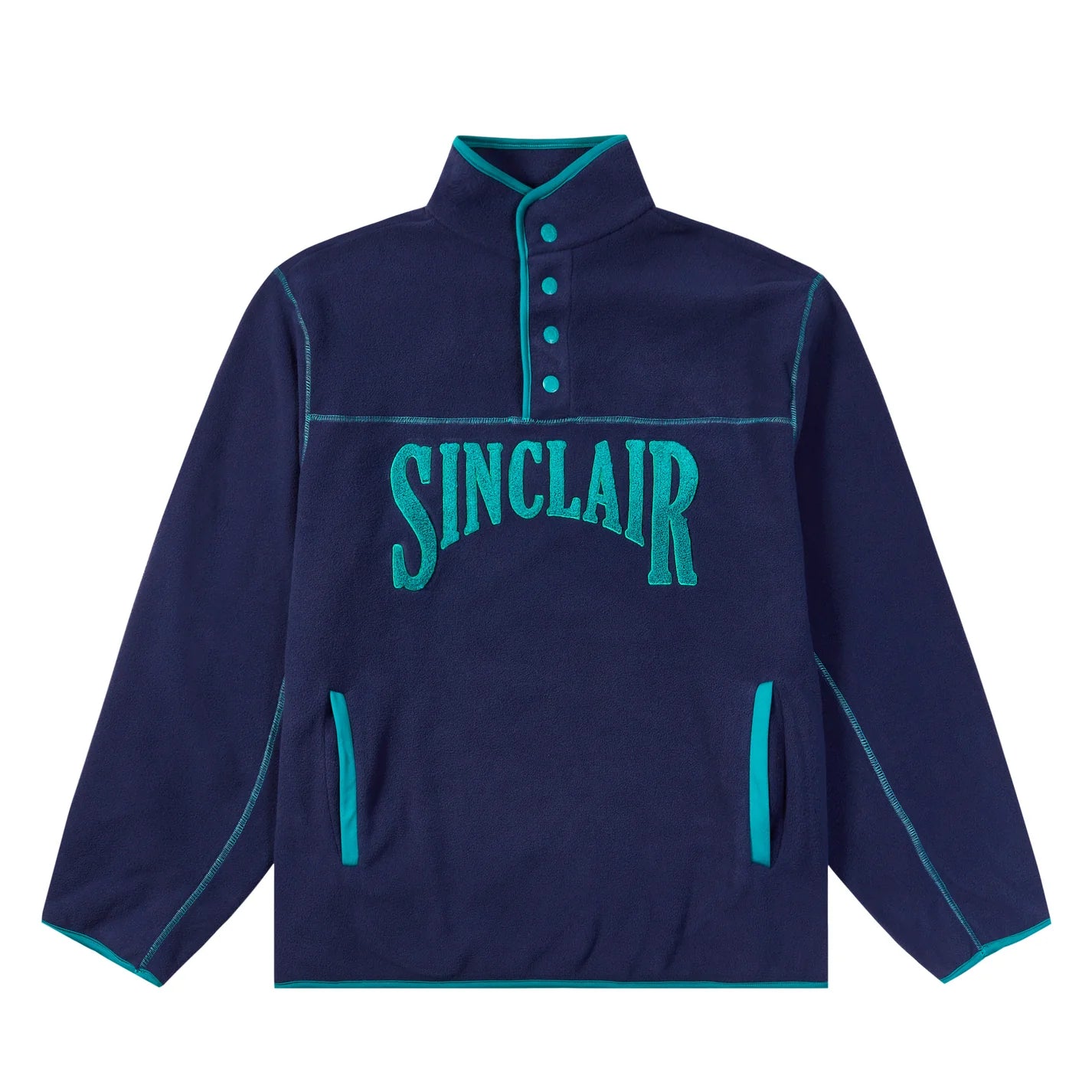 SINCLAIR YACHT-MASTER POLAR FLEECE PULLOVER 'NAVY'