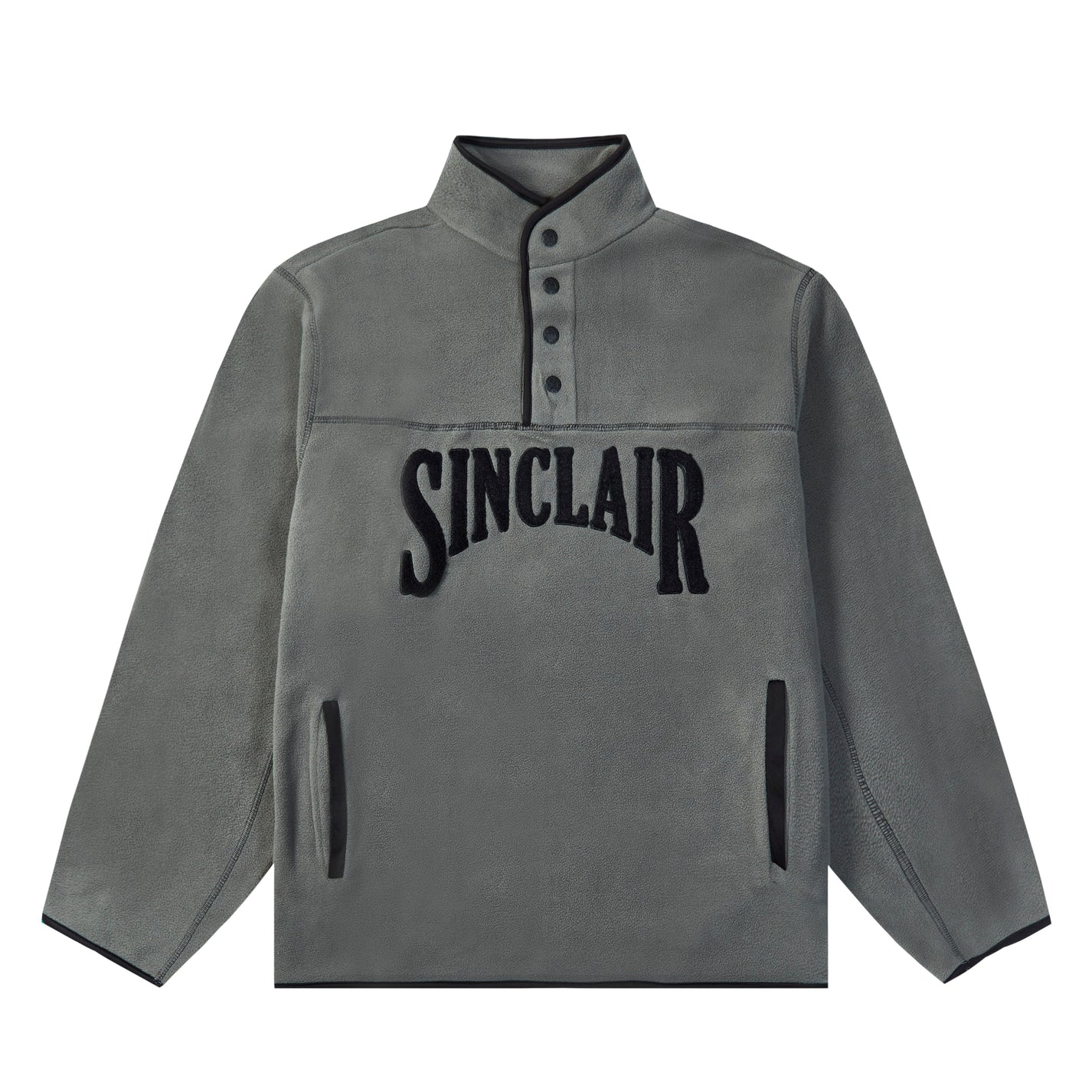 SINCLAIR GMT POLAR FLEECE PULLOVER 'GREY'