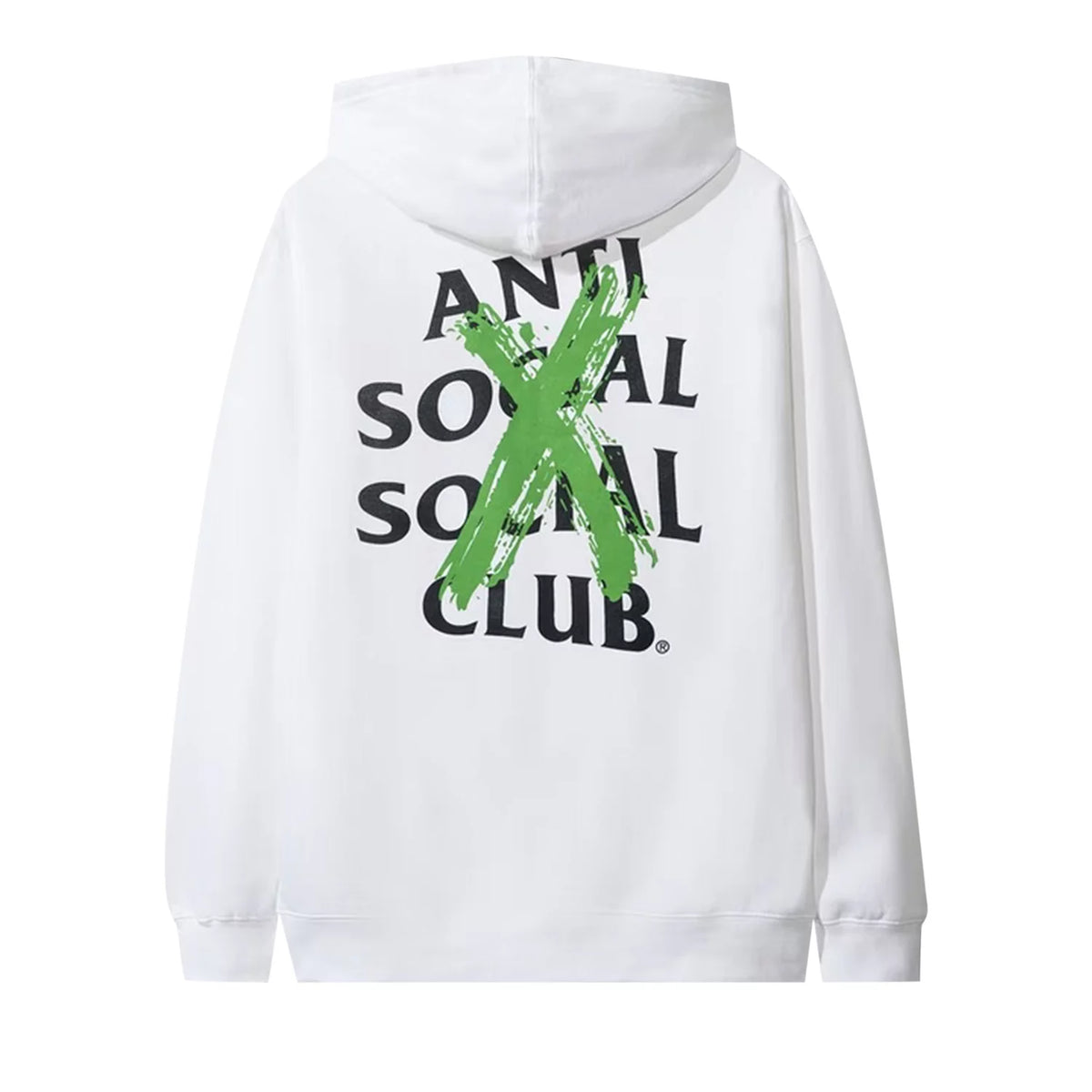 Anti Social Social Club Cancelled Remix Hoodie (FW19) White
