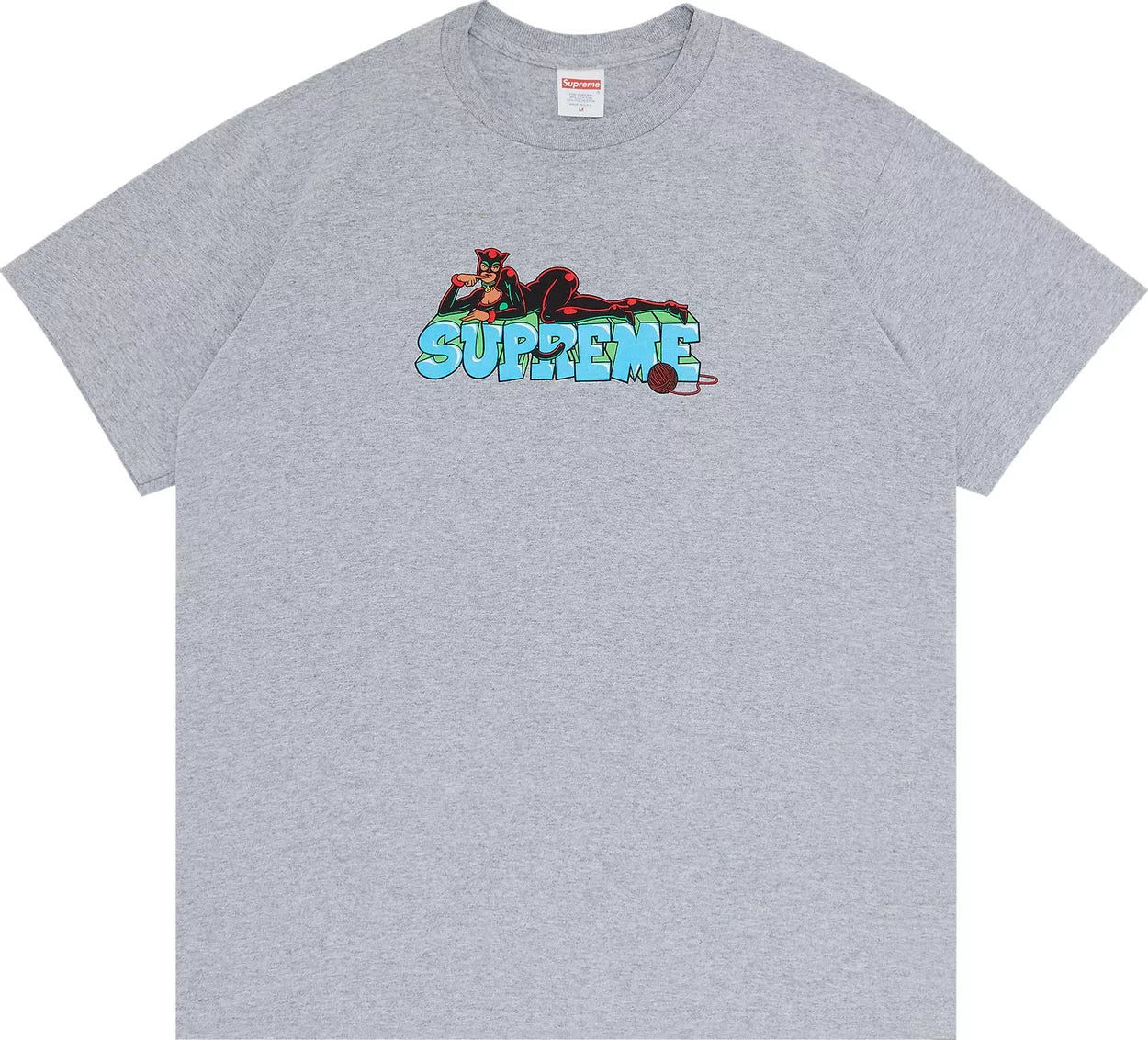 Supreme Catwoman Tee Heather Grey