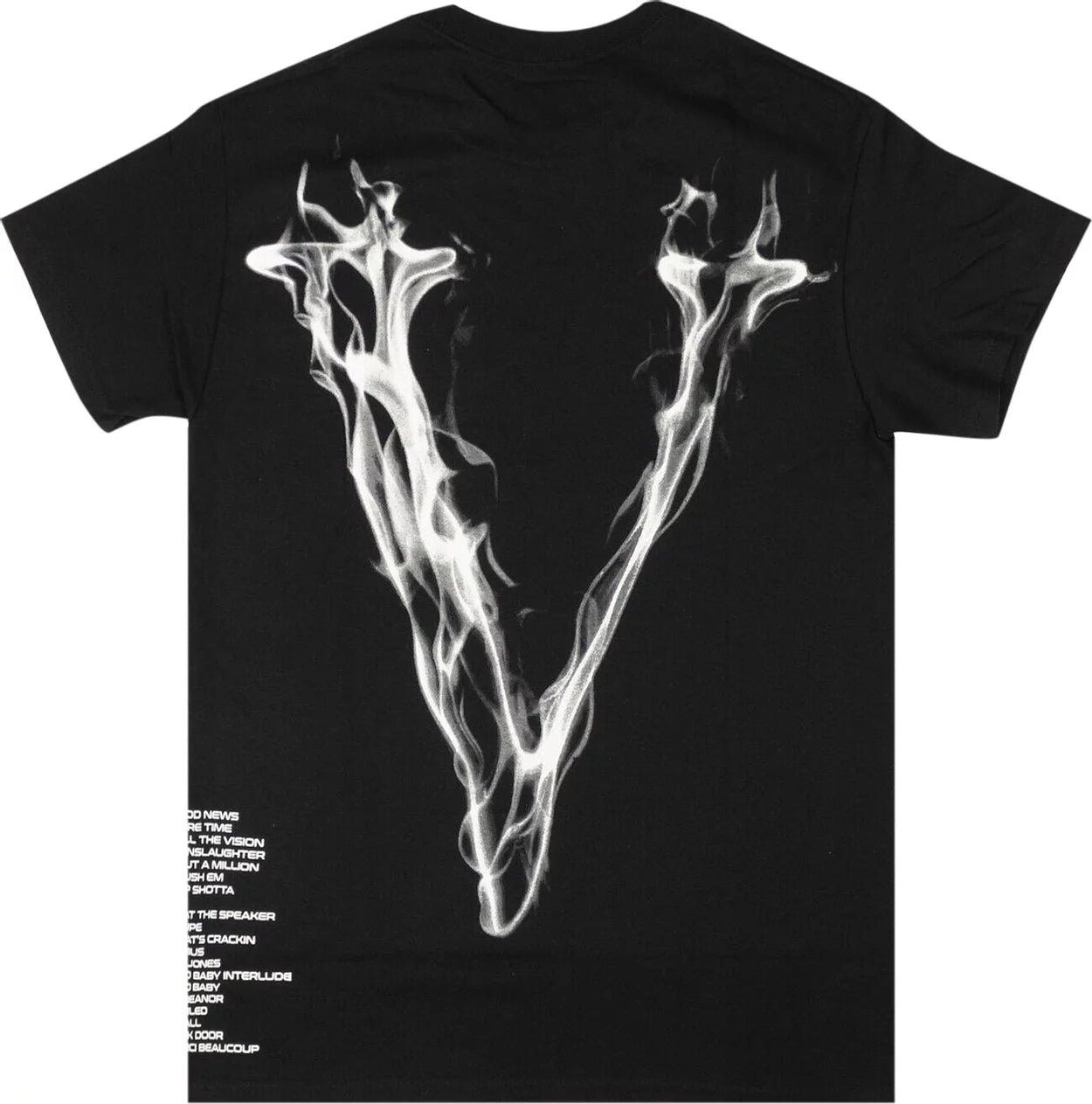Pop Smoke x Vlone Faith T-shirt 'Black'