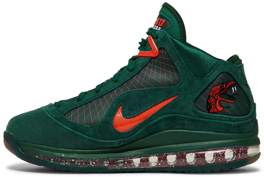 Nike LeBron 7 FAMU Gorge Green