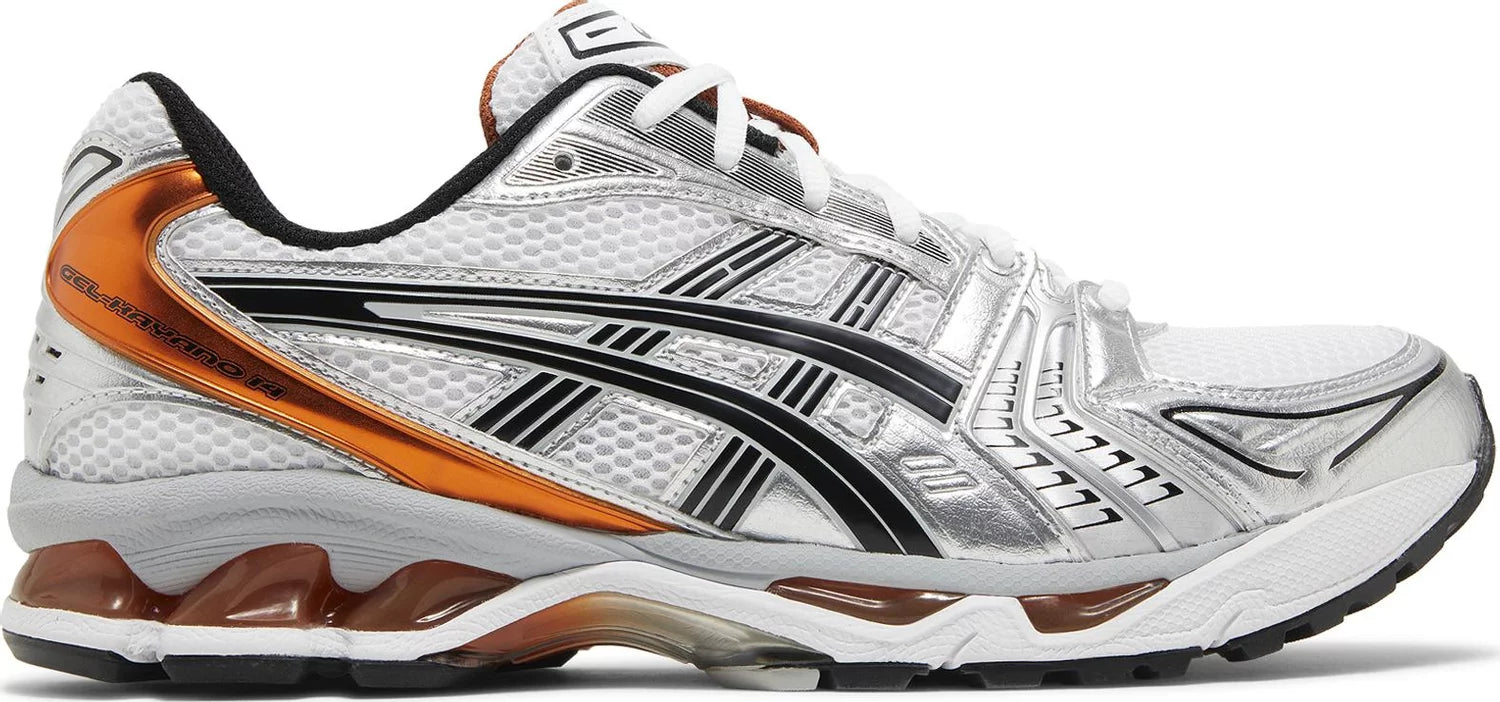 ASICS Gel-Kayano 14 White Piquant Orange