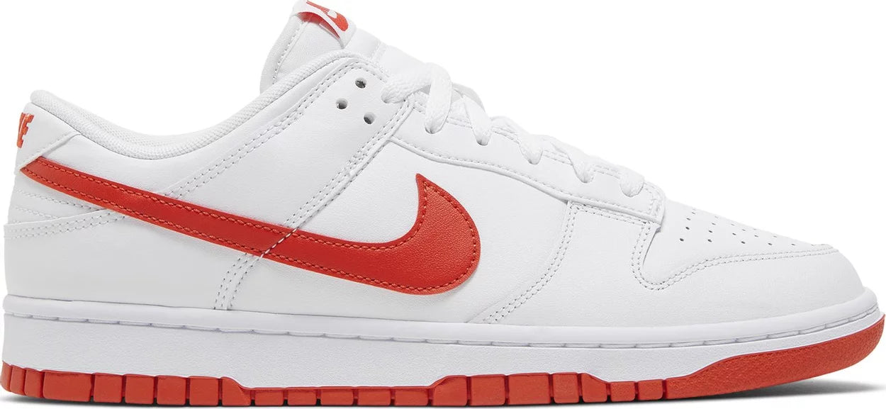 Nike Dunk Low Retro 'White Picante Red'