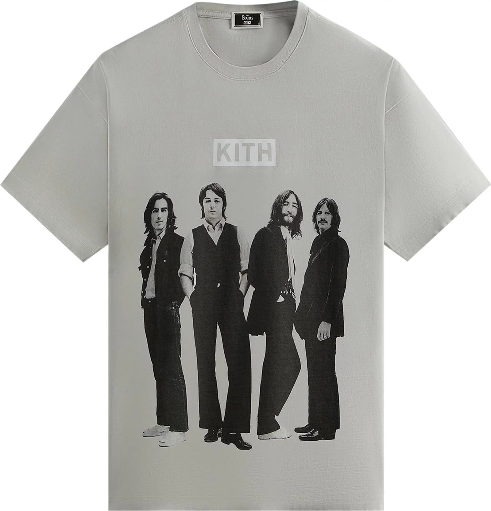 Kith For The Beatles Vintage Tee 'Concrete'