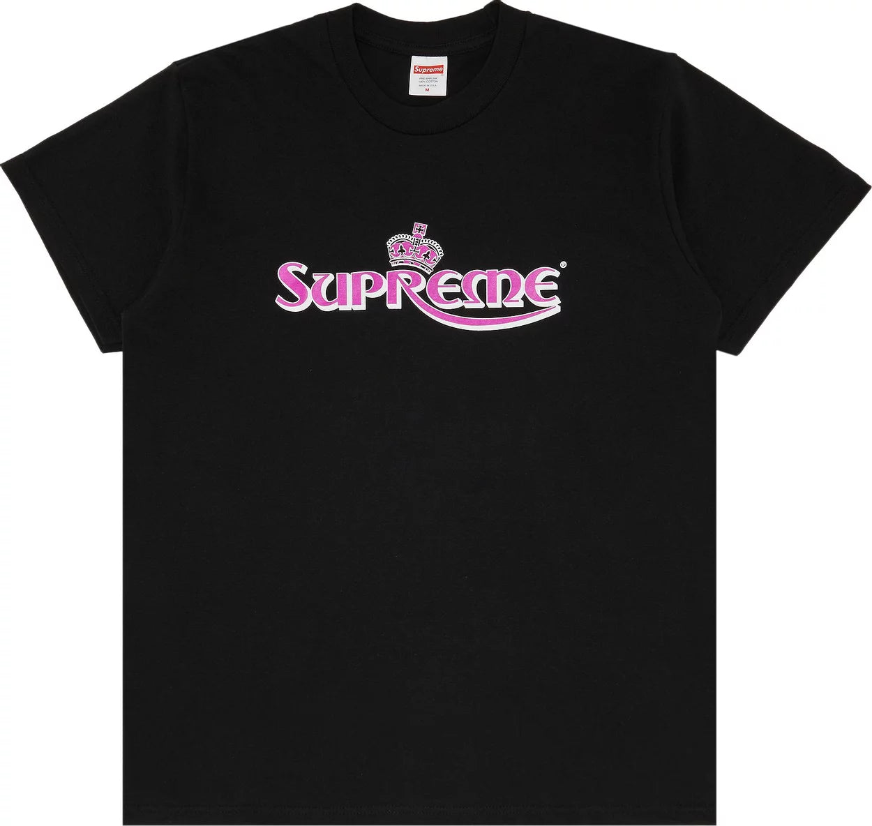 Supreme Crown Tee Black