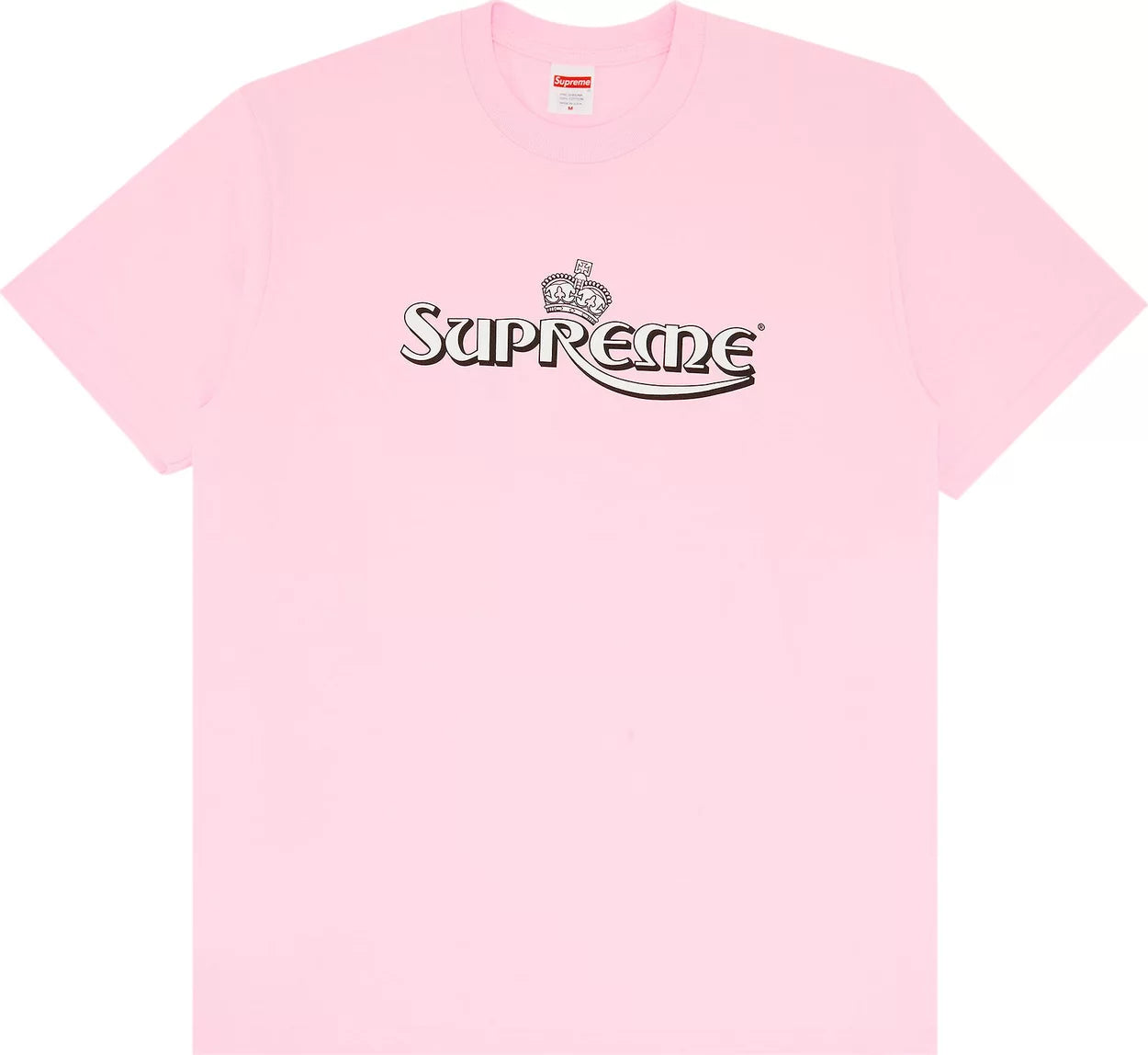 Supreme Crown Tee Light Pink