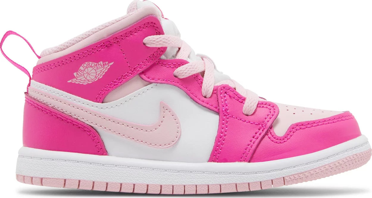 Air Jordan 1 Mid 'Fierce Pink' (TD)