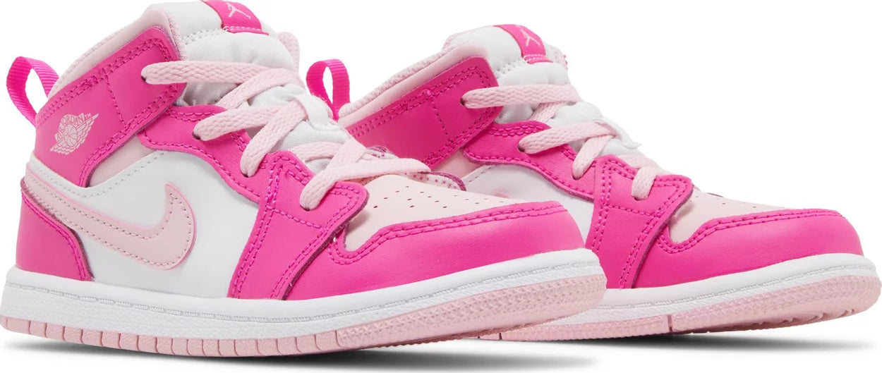 Air Jordan 1 Mid 'Fierce Pink' (TD)