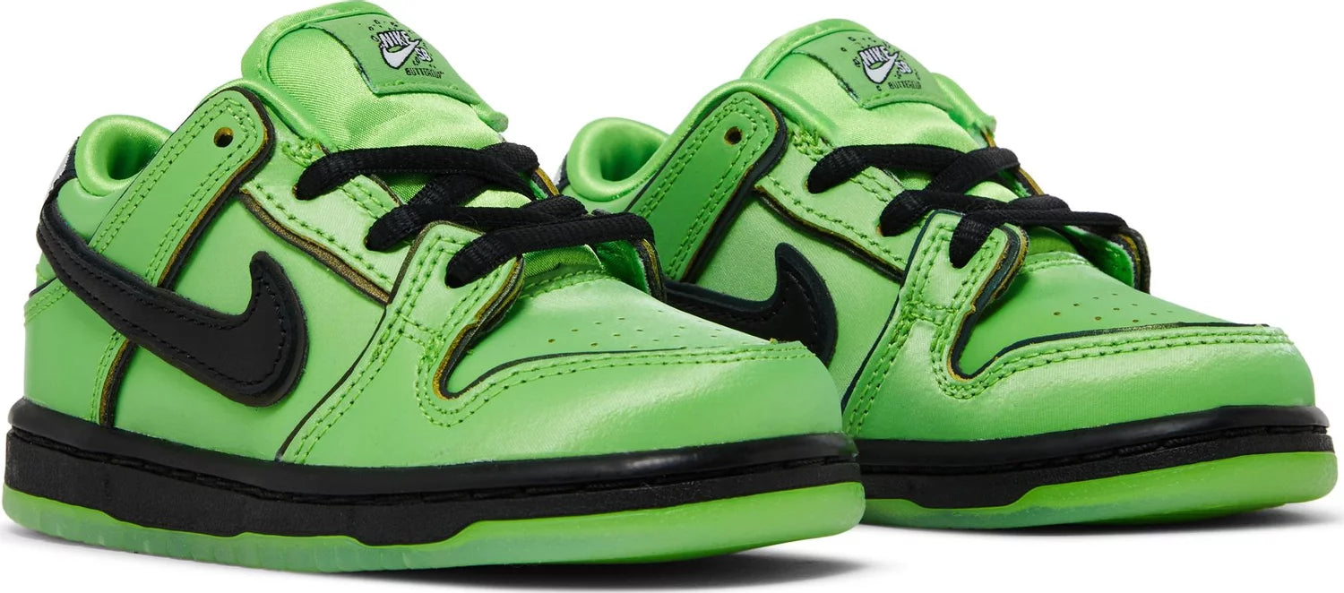 The Powerpuff Girls x Dunk Low Pro SB QS TD 'Buttercup'