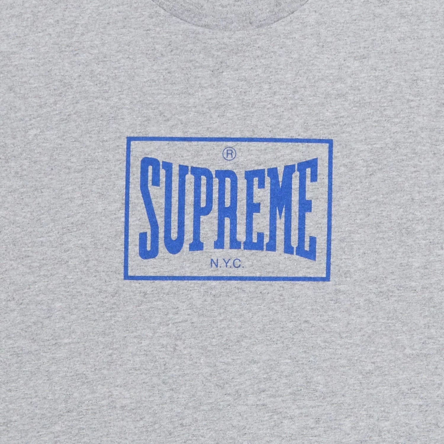 Supreme Warm Up Tee 'Heather Grey'