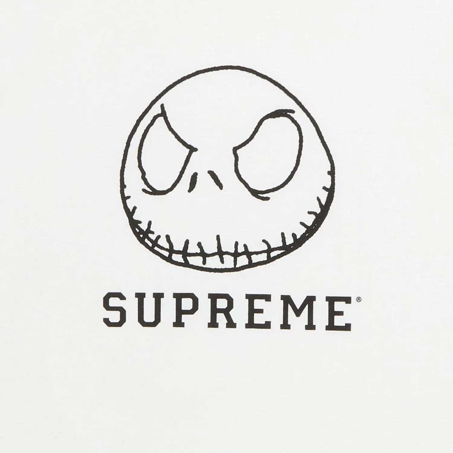 Supreme Skeleton Tee (FW23) White