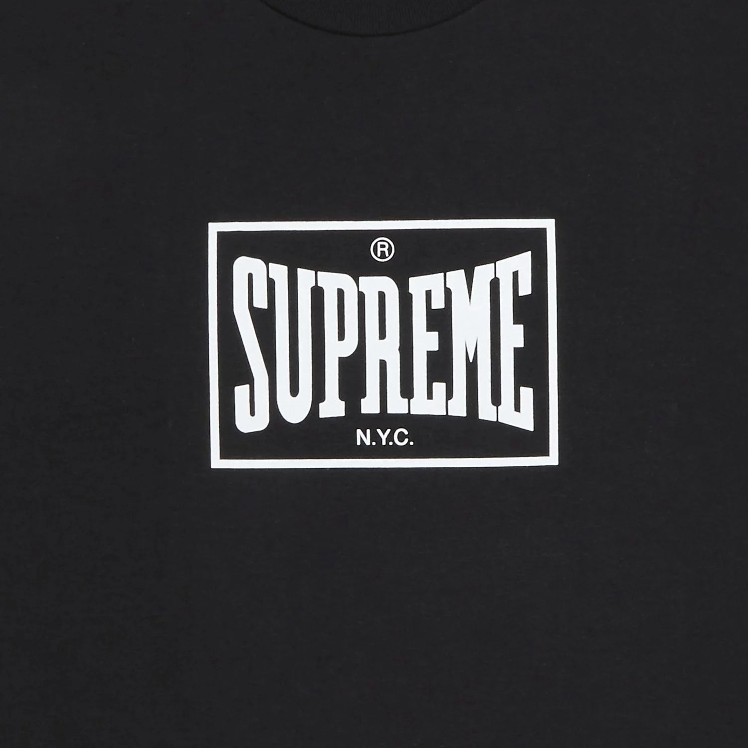 Supreme Warm Up Tee Black