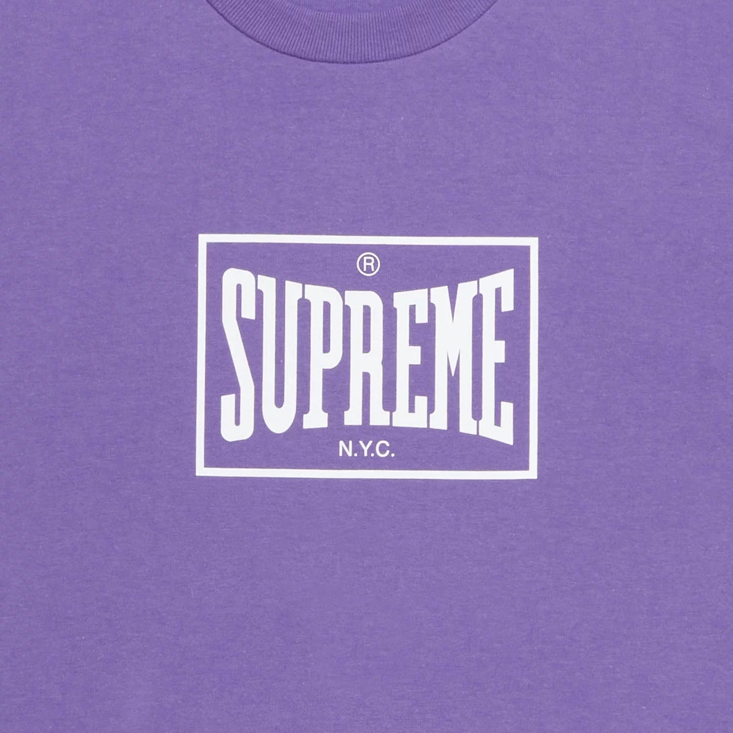 Supreme Warm Up Tee 'Purple'