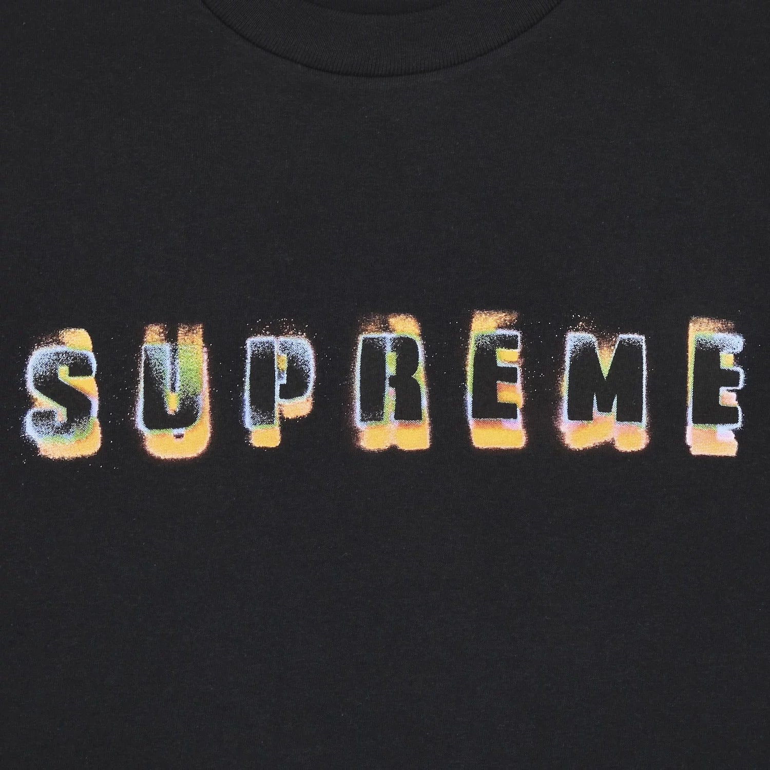 Supreme Stencil Tee Black