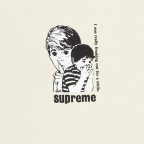 Supreme Freaking Out Tee 'Cream'