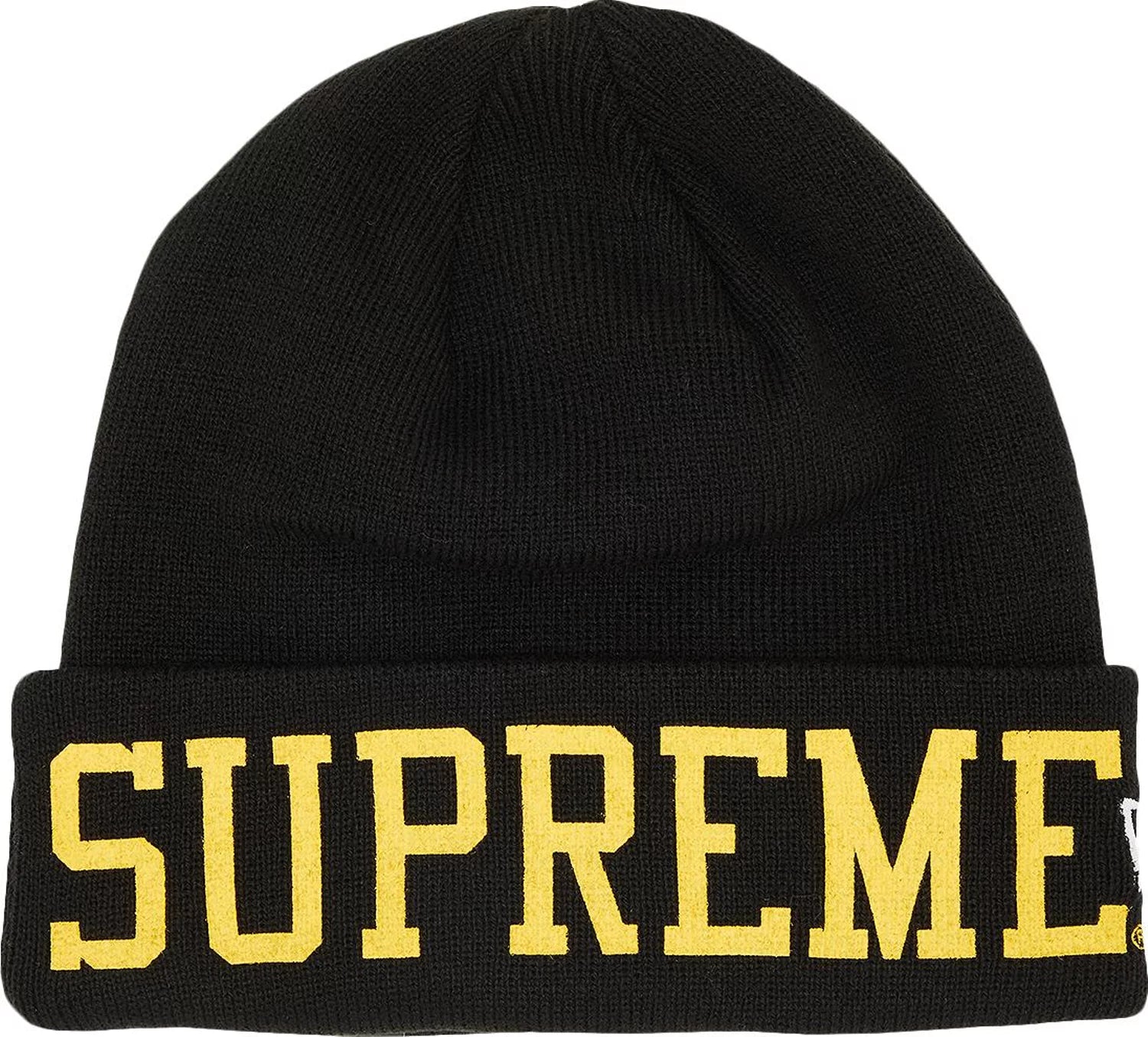 Supreme New Era Varsity Beanie Black