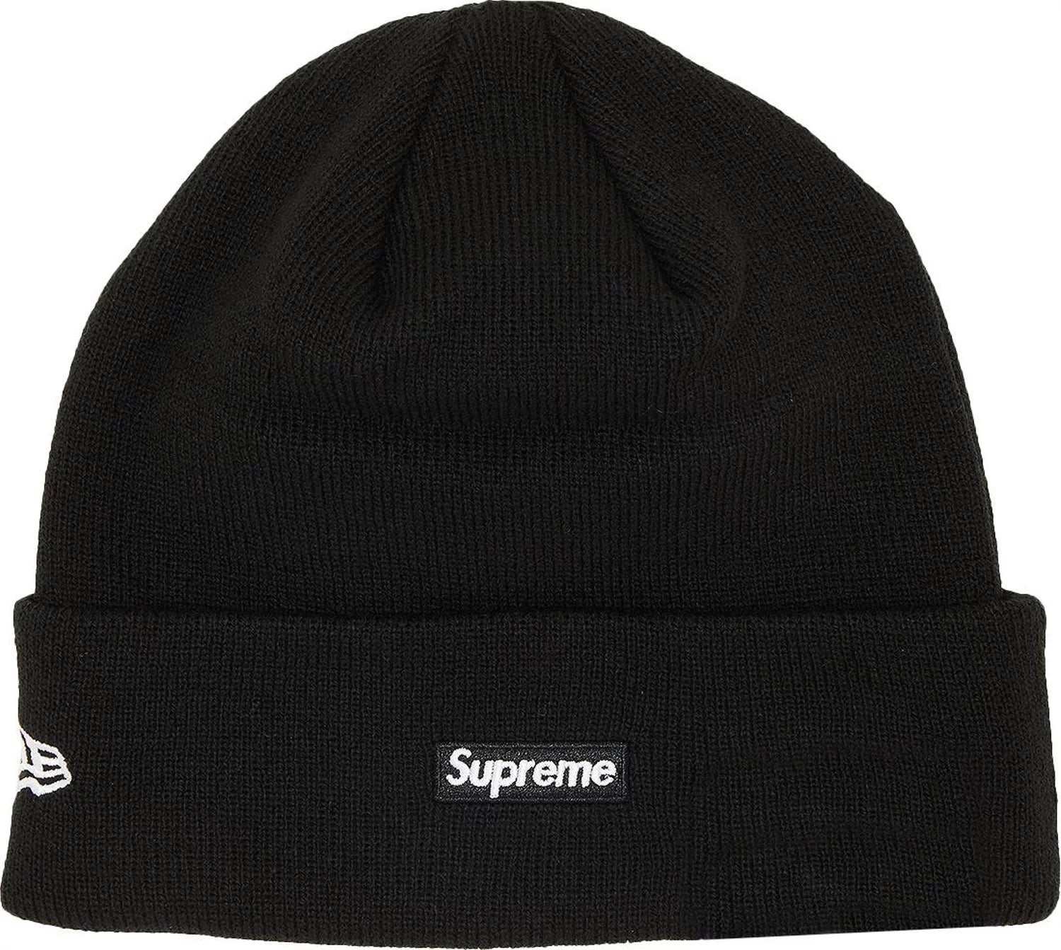 Supreme New Era Varsity Beanie Black