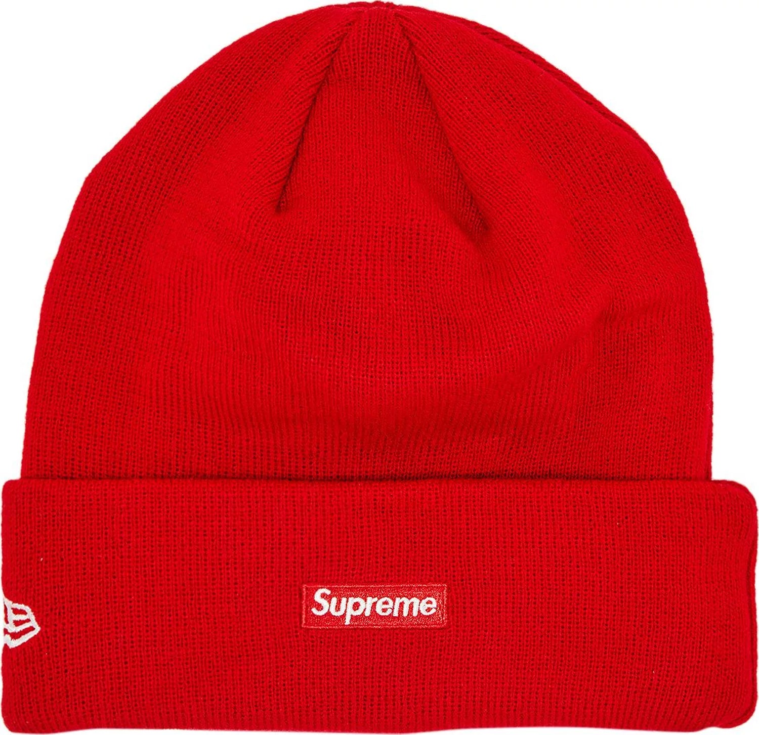 Supreme New Era S Logo Beanie (FW22) Red