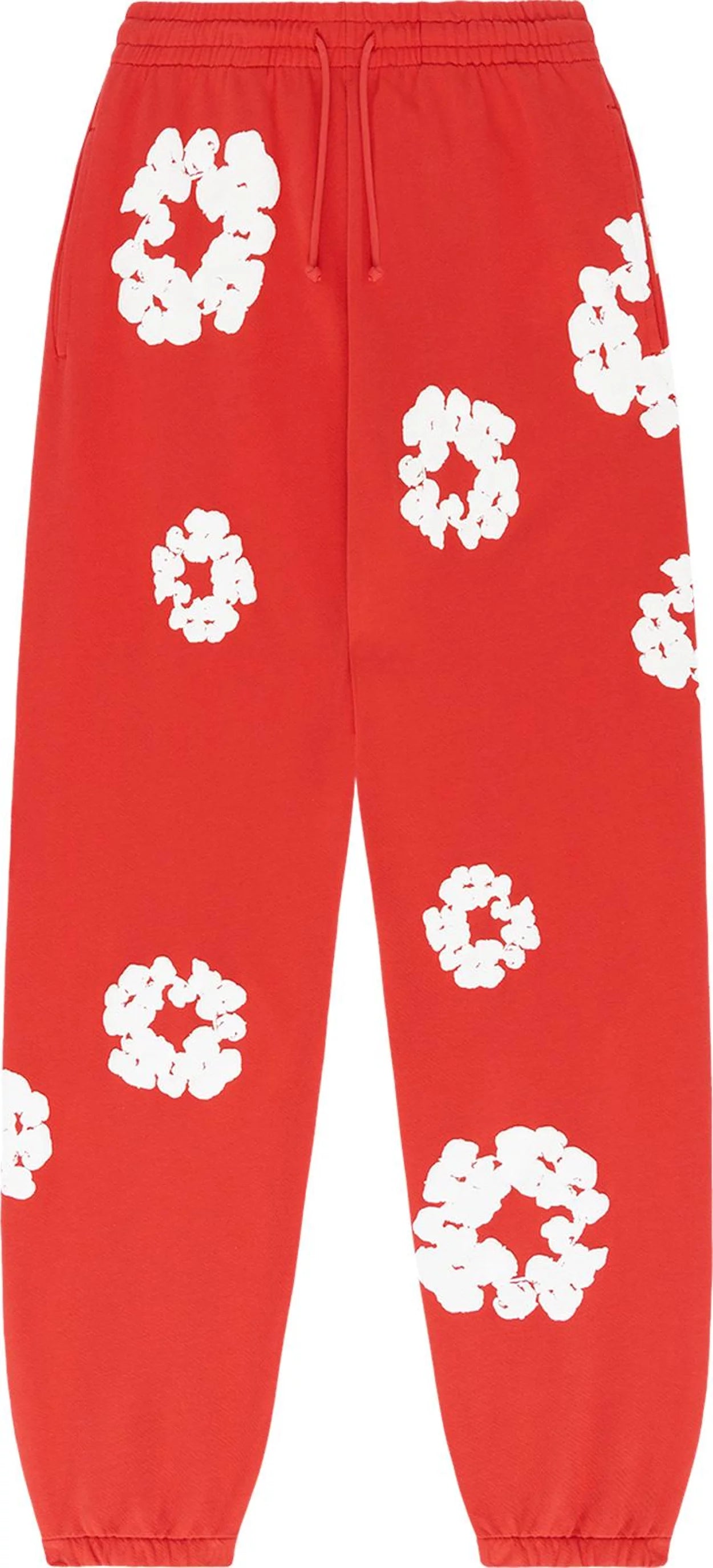 Denim Tears The Cotton Wreath Sweatpants 'Red'