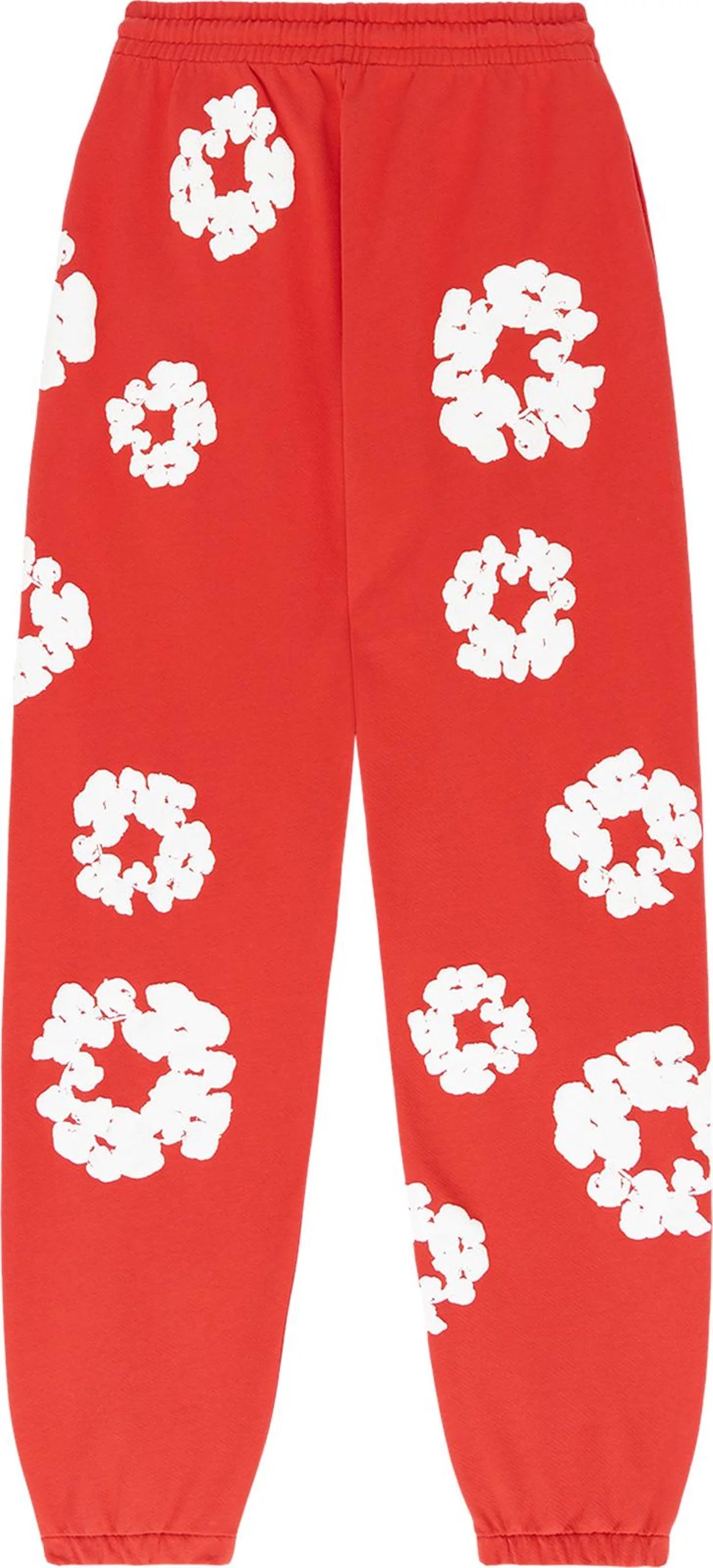 Denim Tears The Cotton Wreath Sweatpants 'Red'