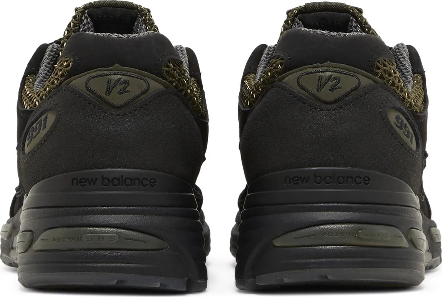 New Balance x Stone Island x 991v2 Made in England 'Black'