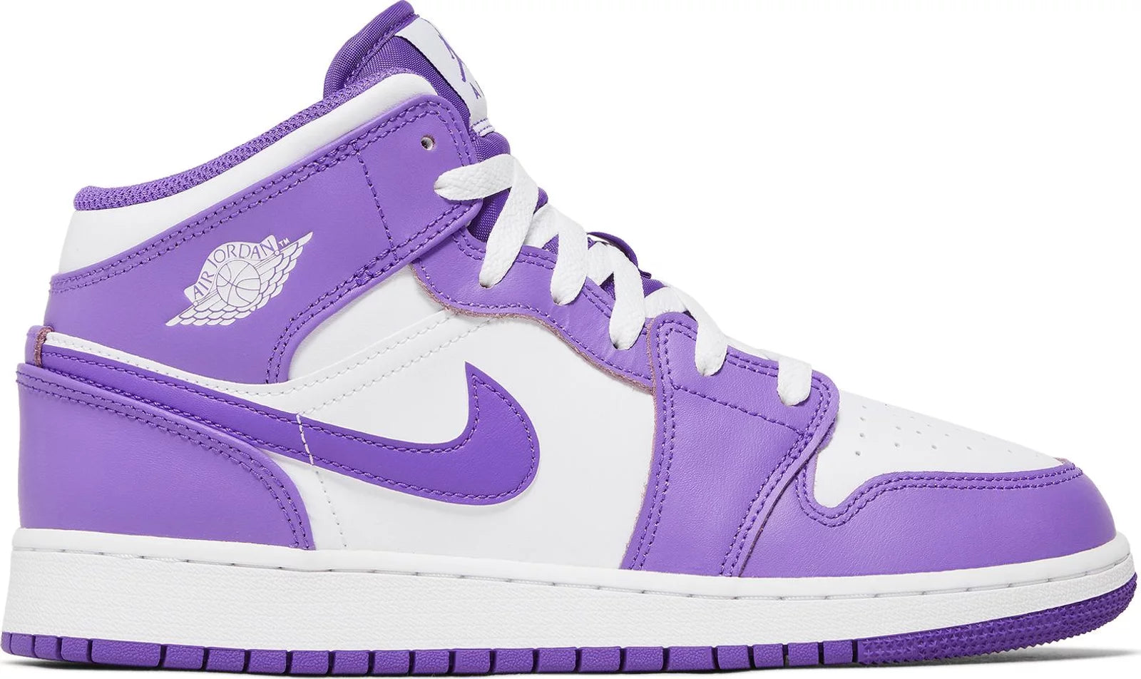 Air Jordan 1 Mid Purple Venom (GS)